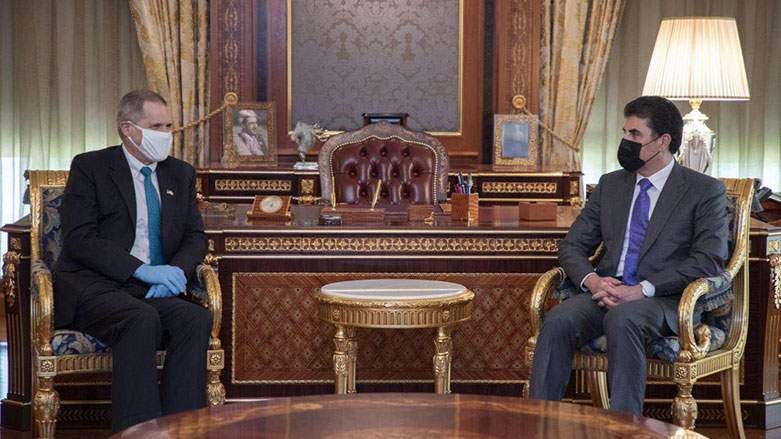 Neçirvan Barzani ve ABD Büyükelçisi stratejik müzakereleri görüştü